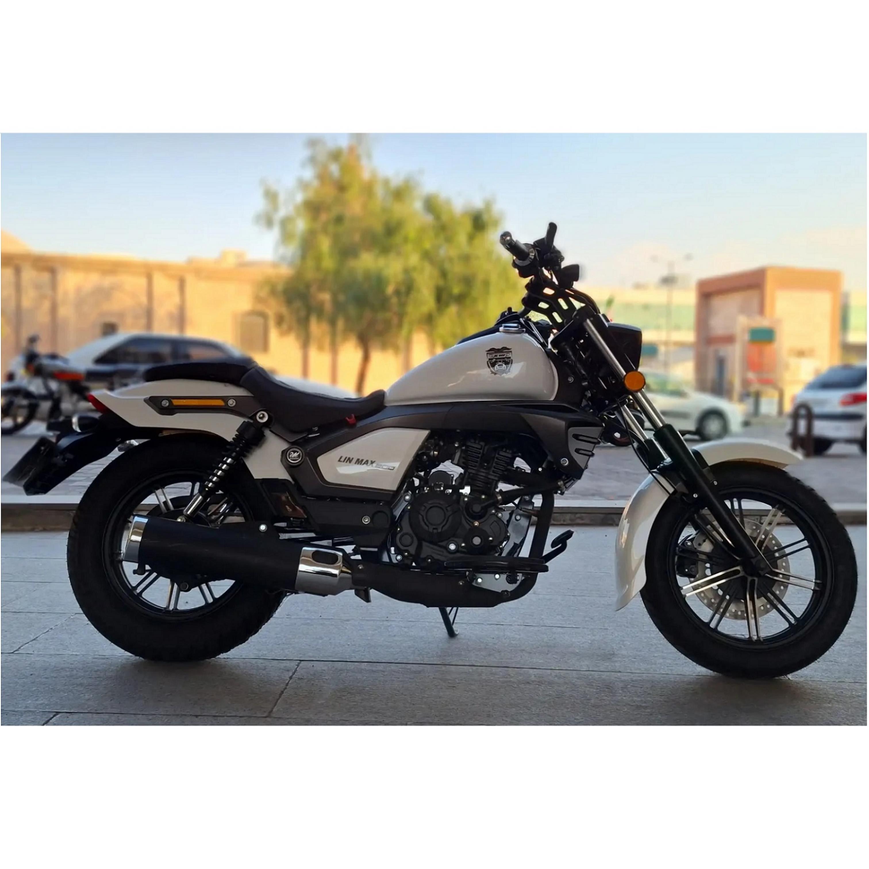 موتورسیکلت LIN MAX طرح هارلی 200cc مدل 404